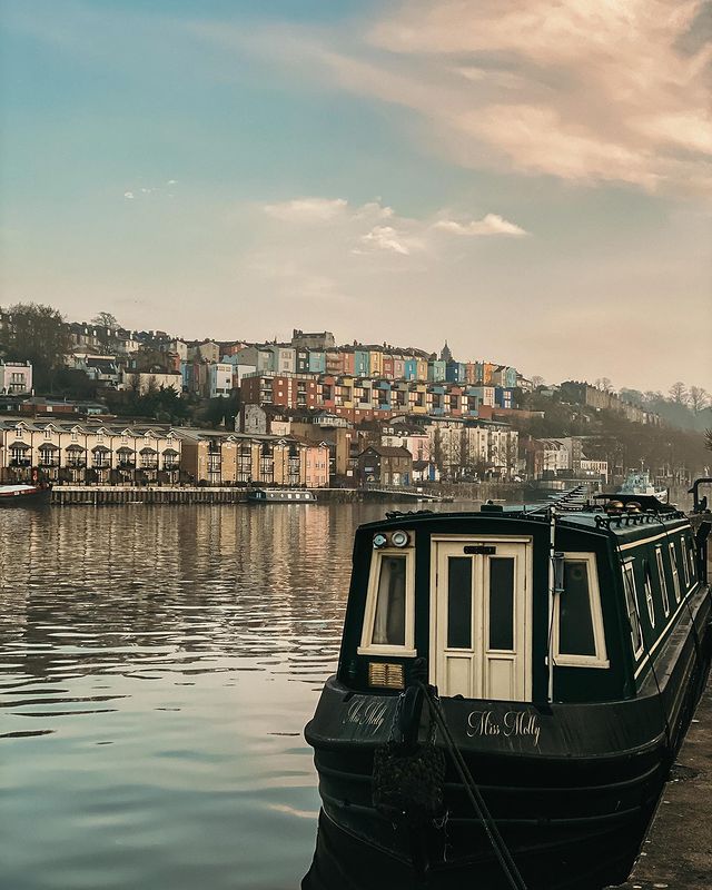 Harbourside boats in Bristol